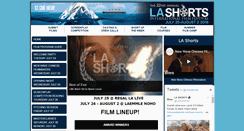 Desktop Screenshot of lashortsfest.com